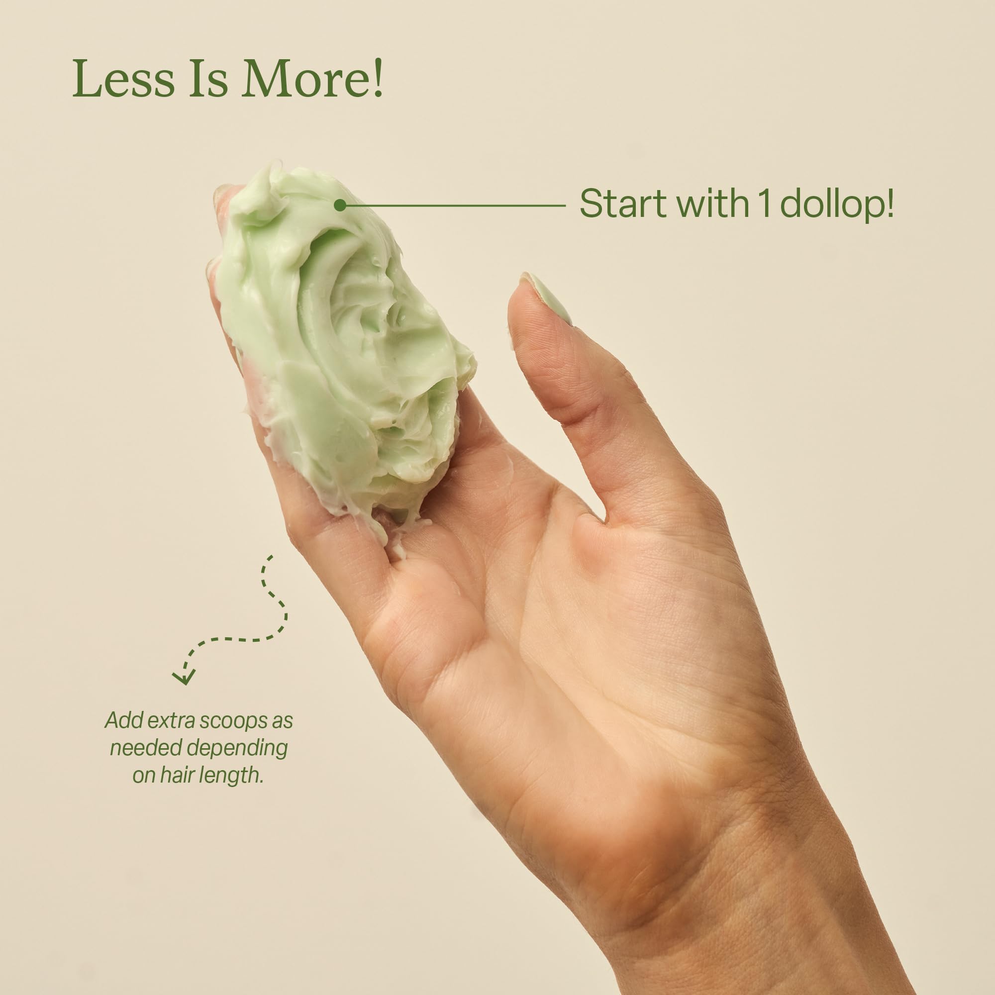 Divi Whipped Repair Hair Mask after-use soft silk finish on hair.
