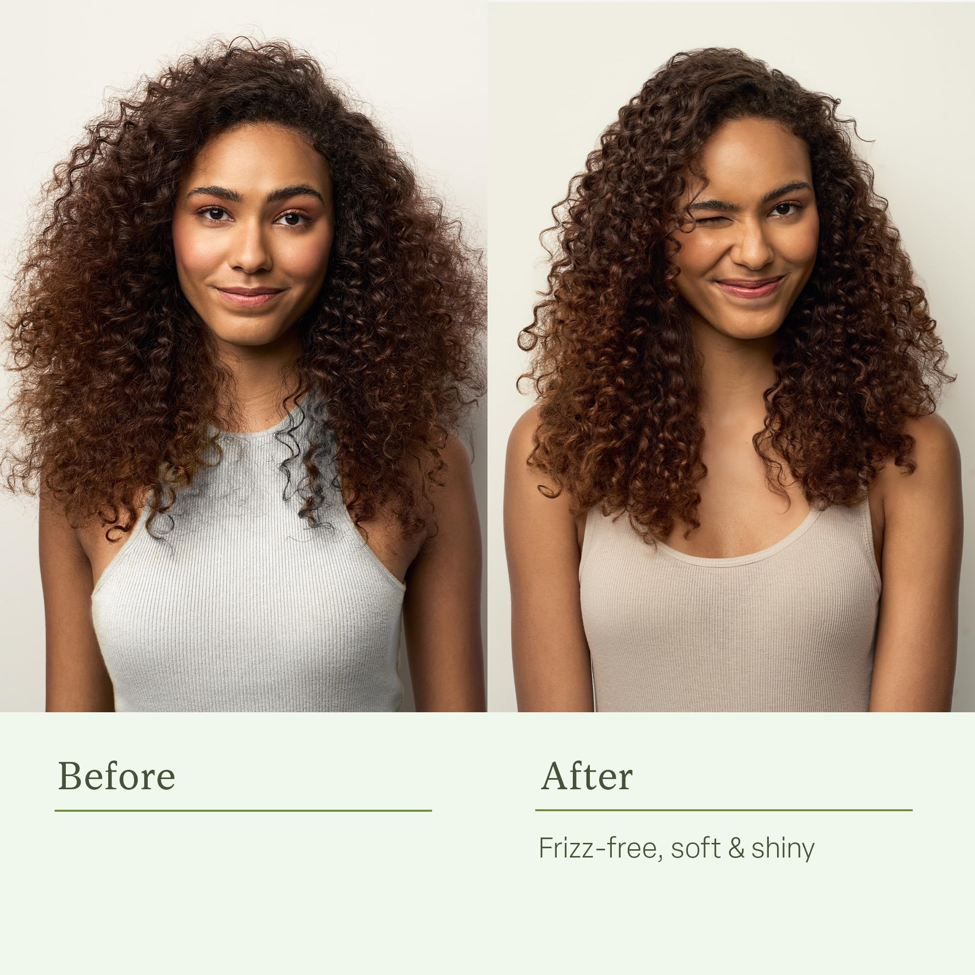 Divi Whipped Repair Hair Mask damp hair application demonstrating easy coating.