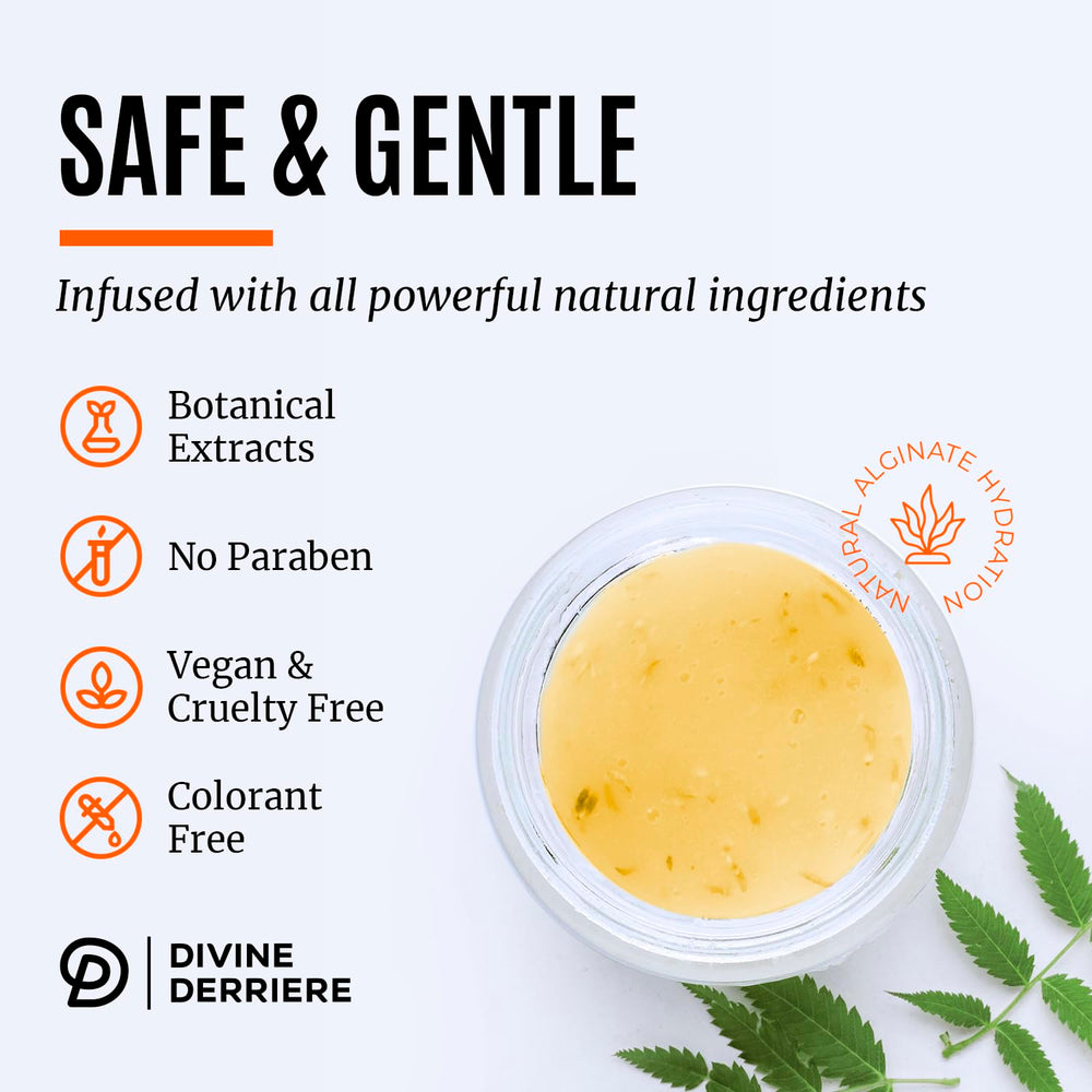 Divine Derriere measuring cup for exact ingredient portions during vajacial treatment