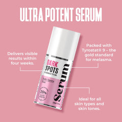 Divine Derriere serum application closeup shows silky texture ideal for daily brightening.