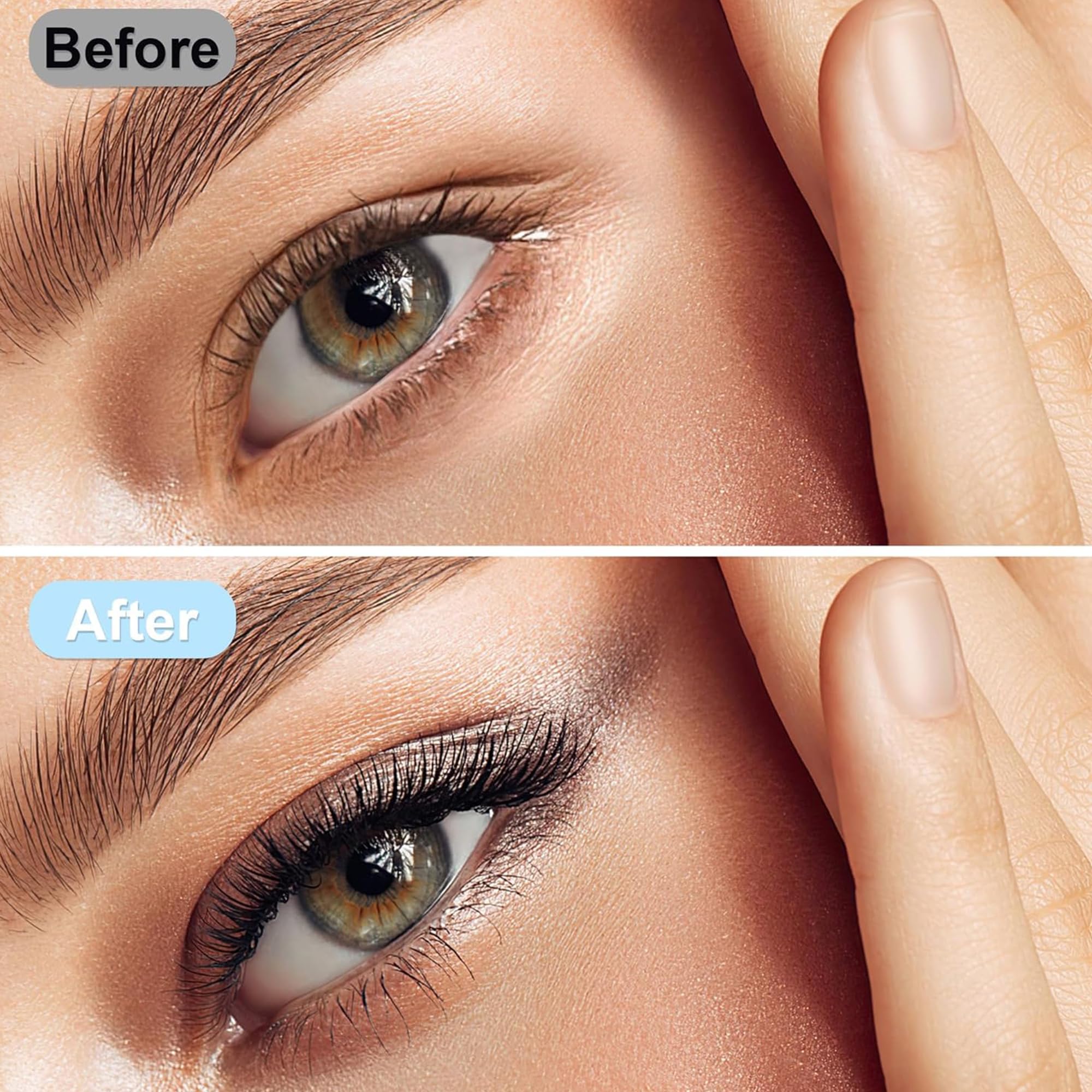 DIWINSH natural-look eyelash extensions 10-12mm for everyday elegance.