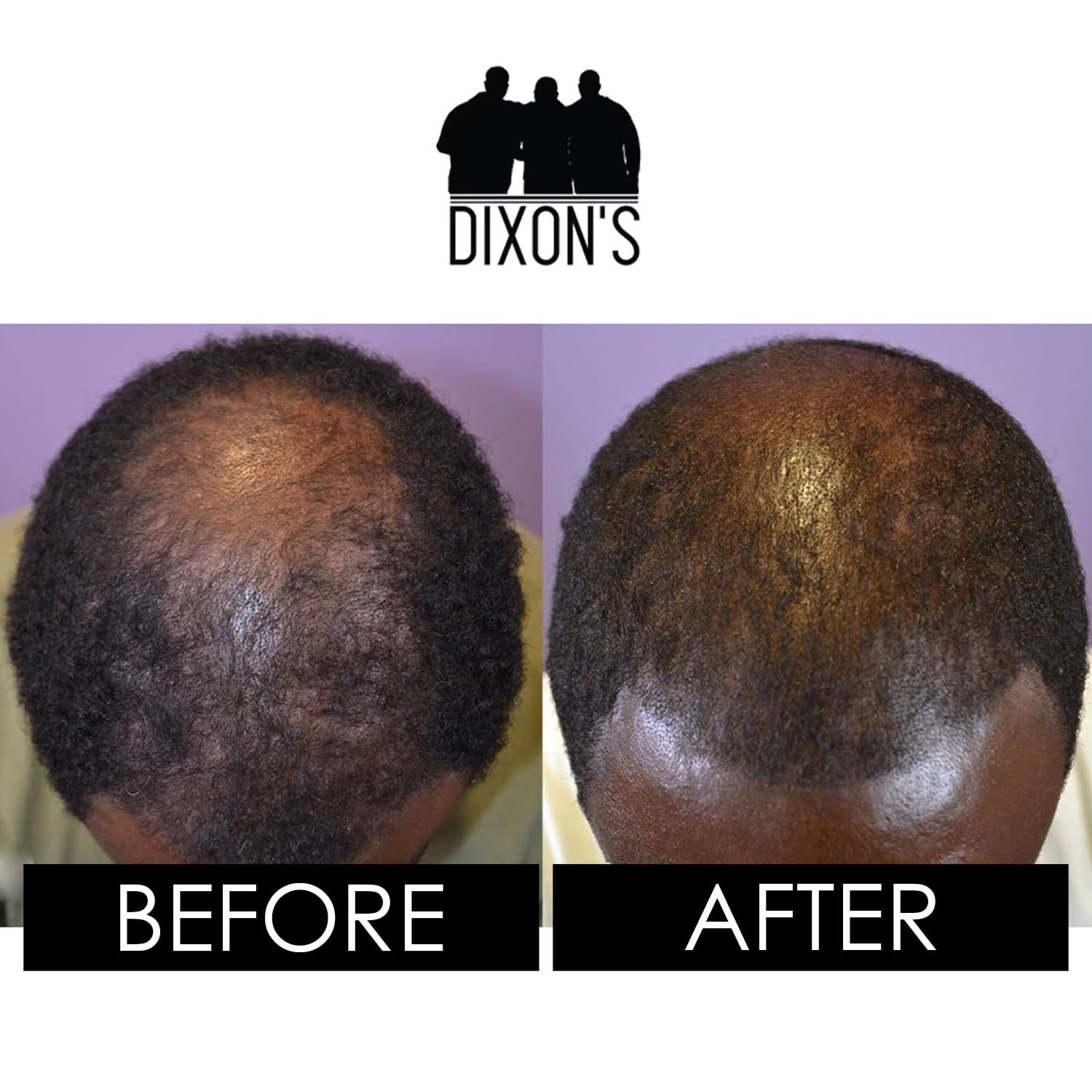 Dixon's 1737 leave-in conditioner on shiny, frizz-free hair