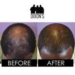 Dixon's 1737 leave-in conditioner on shiny, frizz-free hair