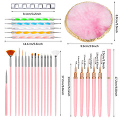 DIYCICO nail art brushes collection offers precise detailing for lines and dots