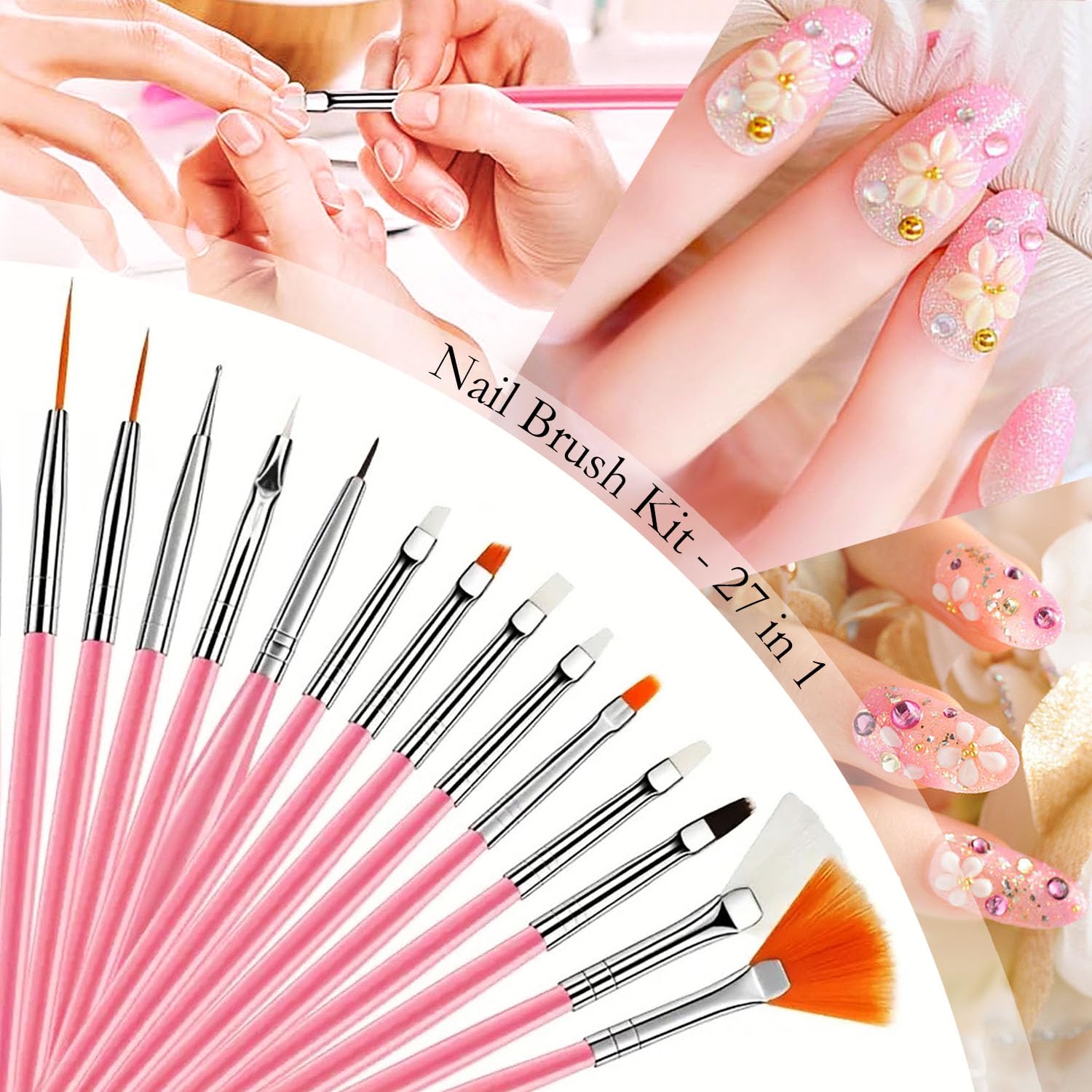 DIYCICO resin agate palette for color mixing and display-worthy nail art