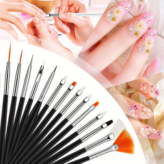 DIYCICO nail art sculpture pens 5pcs provide steady strokes for sculpting and shaping nails.