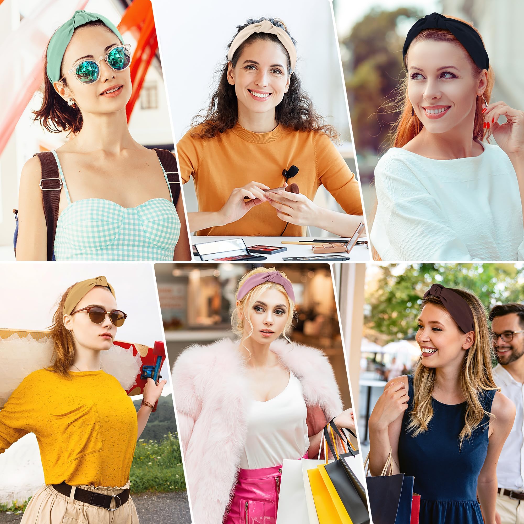 DiyJibb headbands knitted polyester fabric ensures durable, gentle comfort.