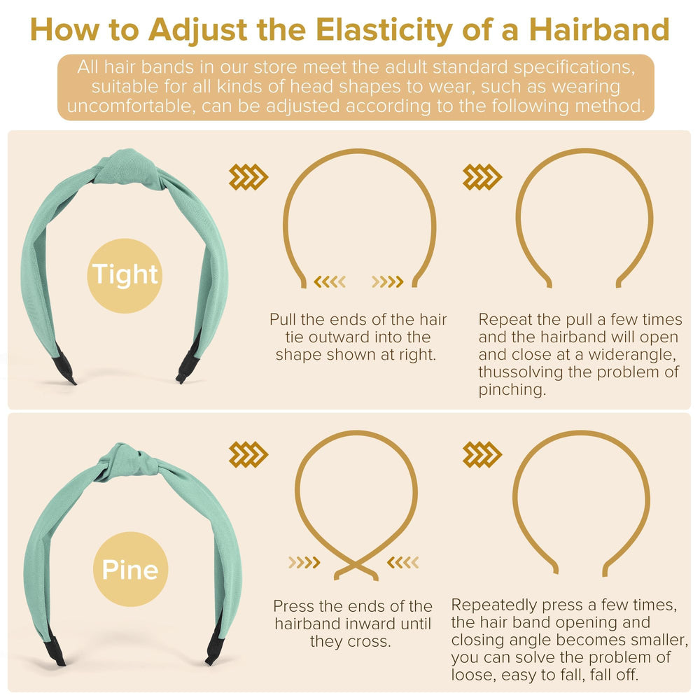 DiyJibb headbands model close-up shows effortless styling and secure fit.
