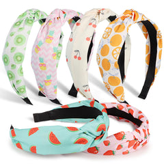 DiyJibb headbands six-pack colors closeup show versatile styling for daily outfits