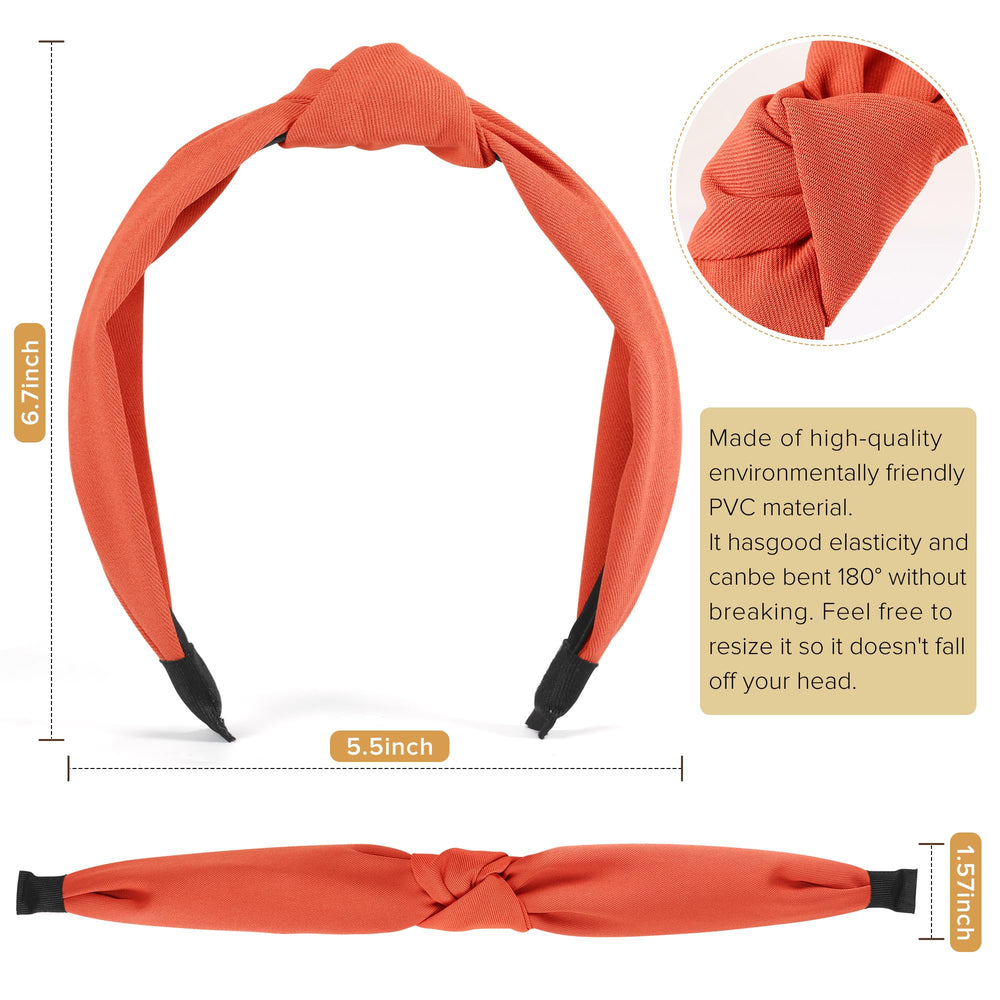 DiyJibb twist knot design headband adds chic flair to any hairstyle.