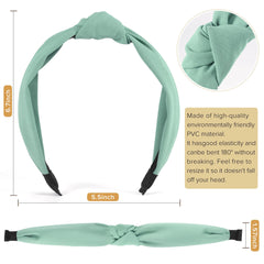 DiyJibb headbands twist knot detail adds chic fashion to any outfit.