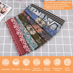 DiyJibb headbands for women non-slip edges stay in place during workouts