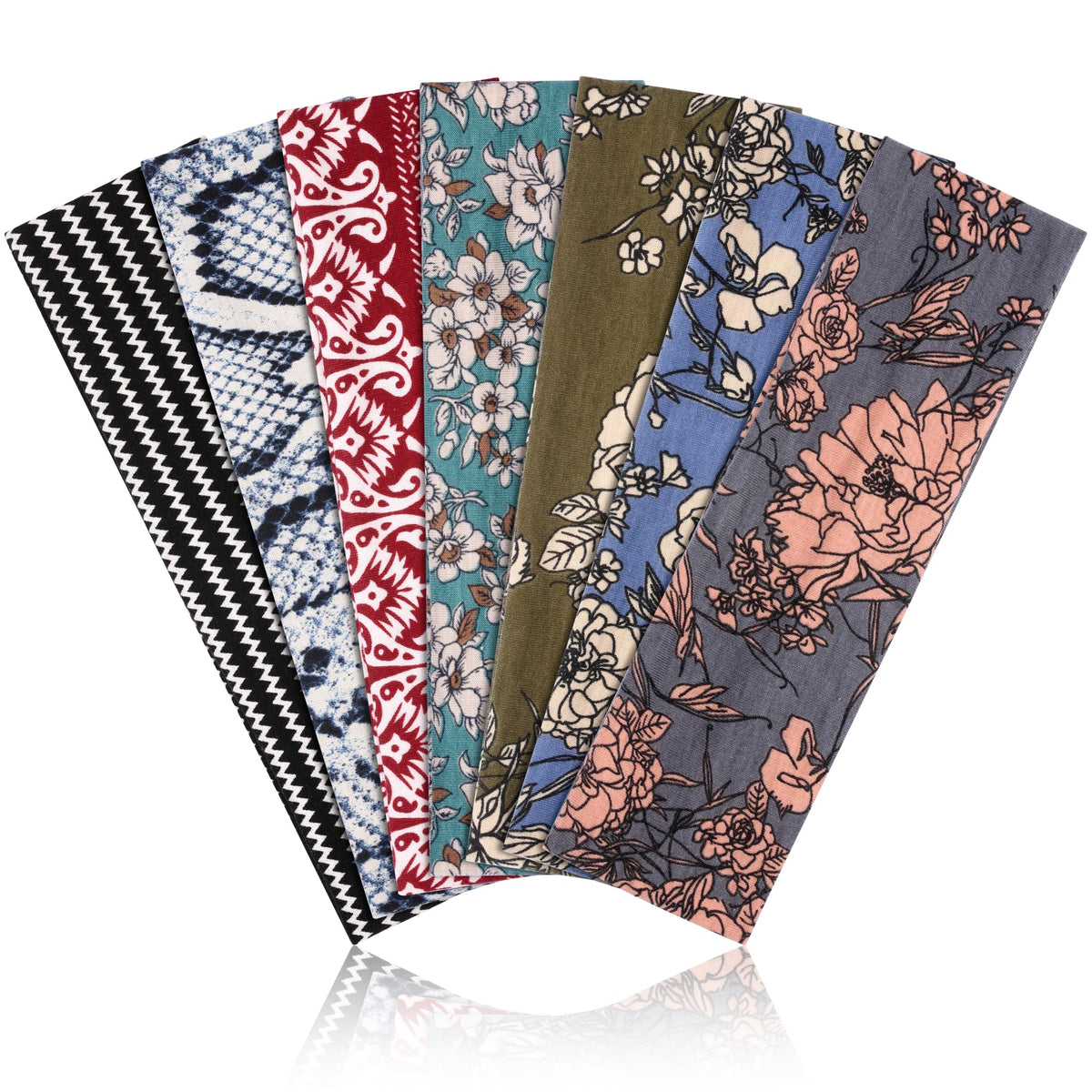 DiyJibb headbands for women close up showing soft cotton blend for all-day comfort