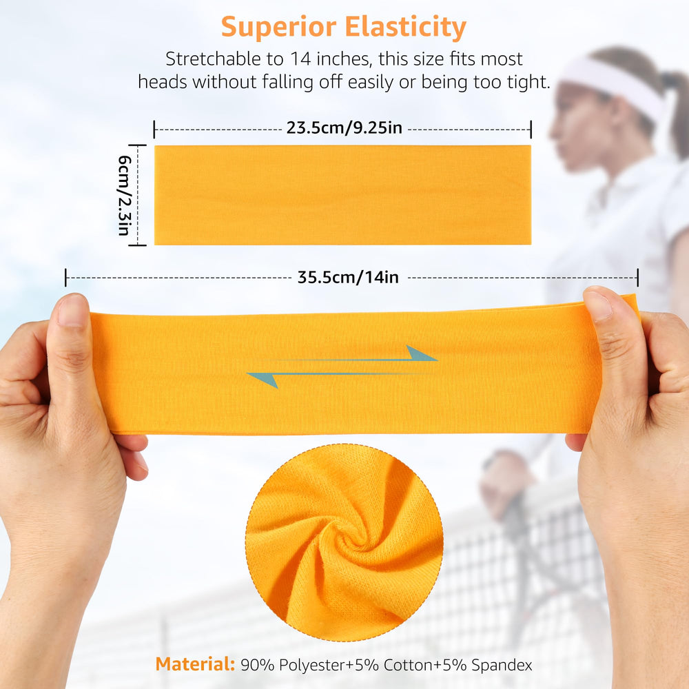 DiyJibb headbands in white keep face dry during workouts