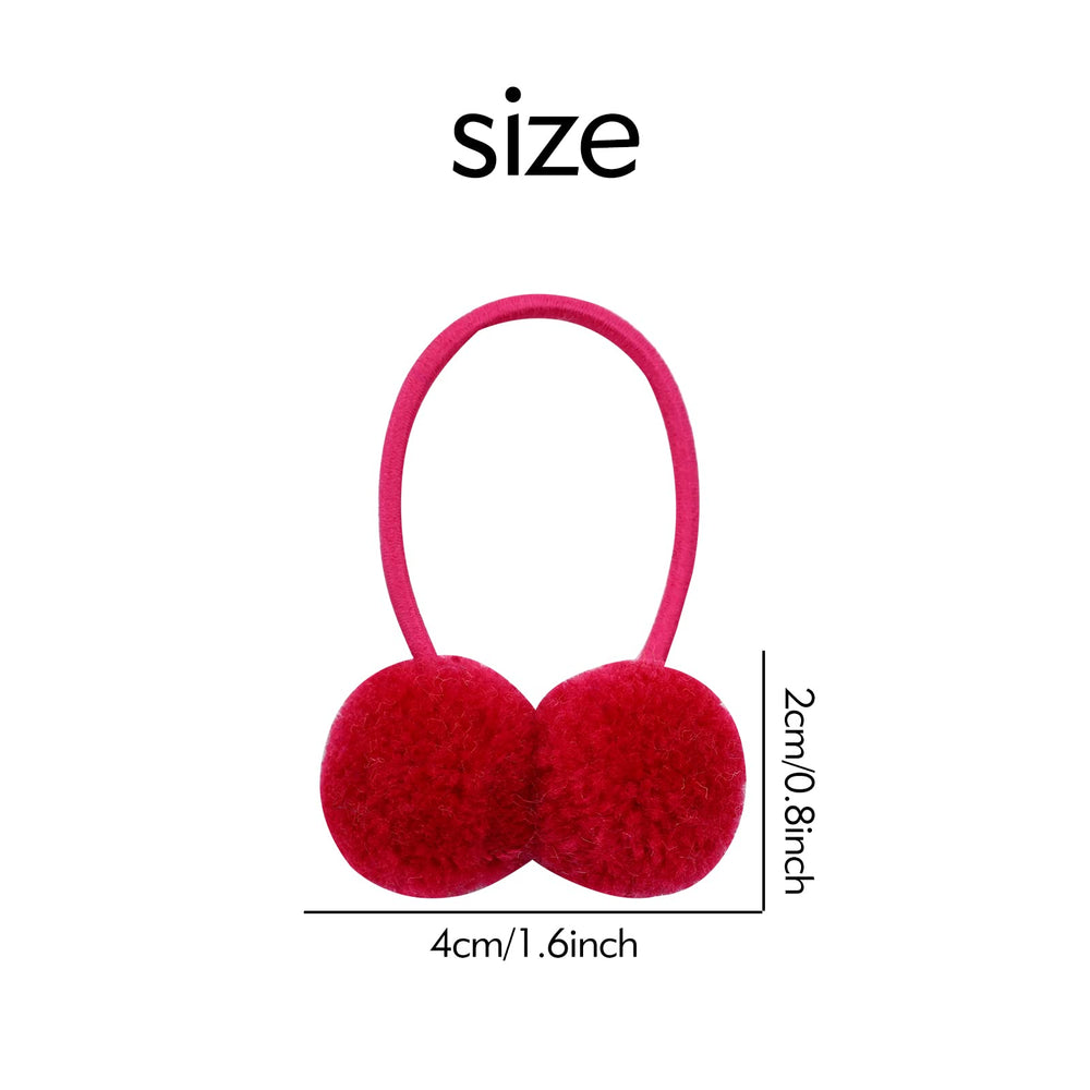 Dizila kids ponytail styling with these fluffy hair ties