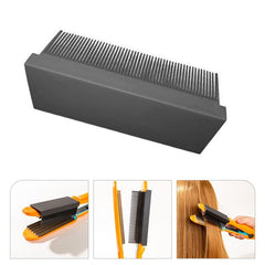 Dladhict hair straightener accessory product-in-use shows clean lines and smooth hair results.