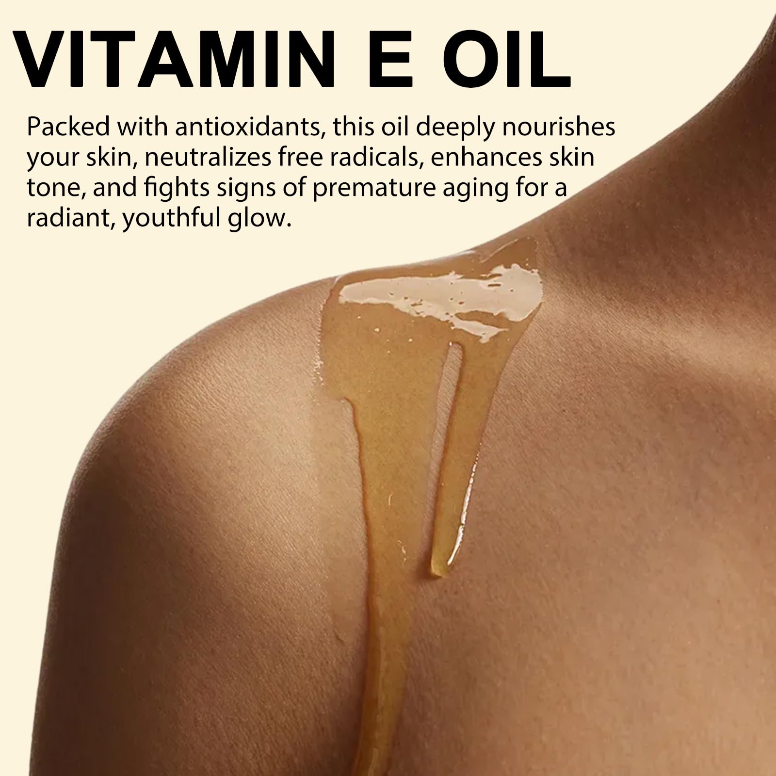 DLOMFVFQ vitamin E oil 75k IU label focus for ultra-concentrated skin nourishment