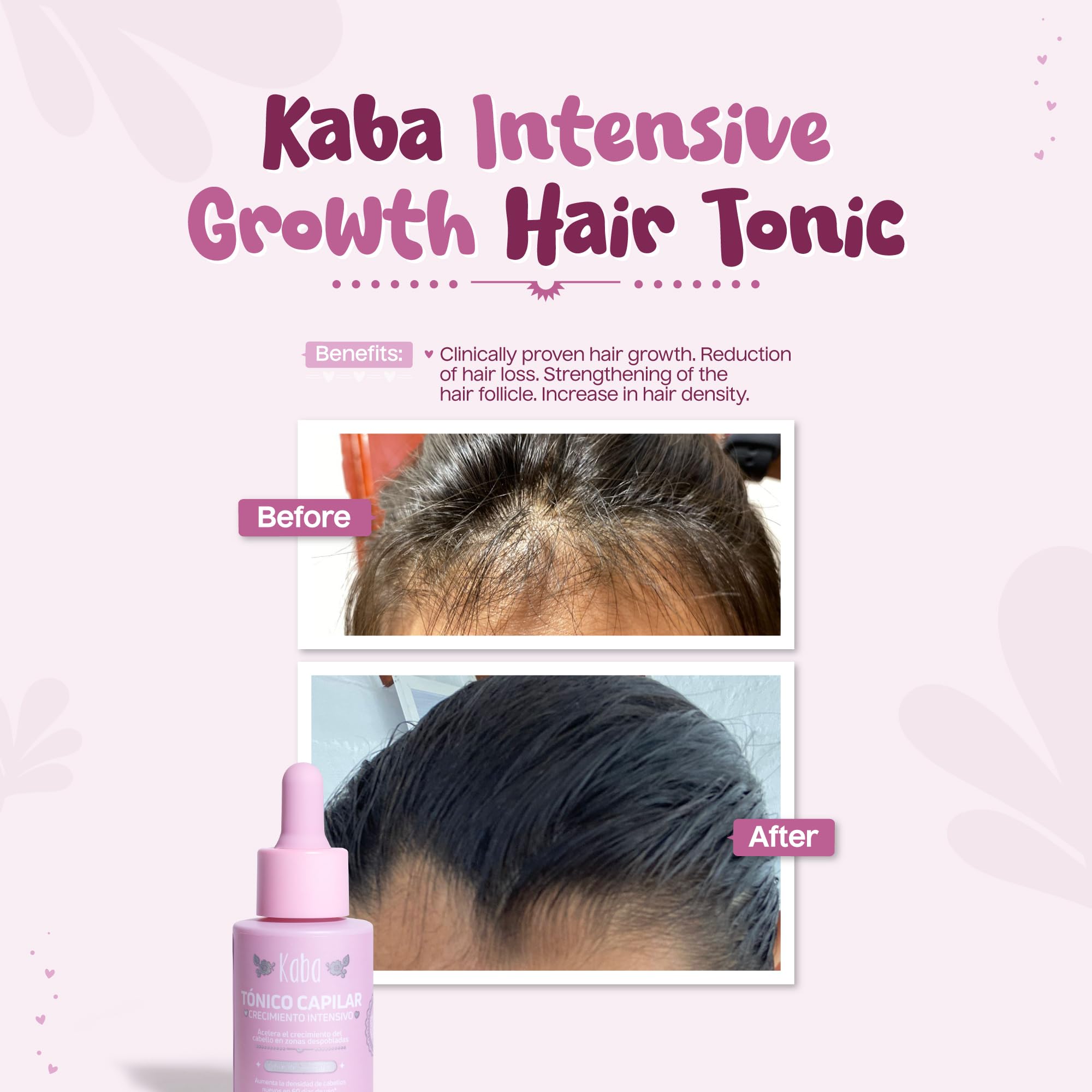 D'Luchi Kaba oil application hand showing scalp massage