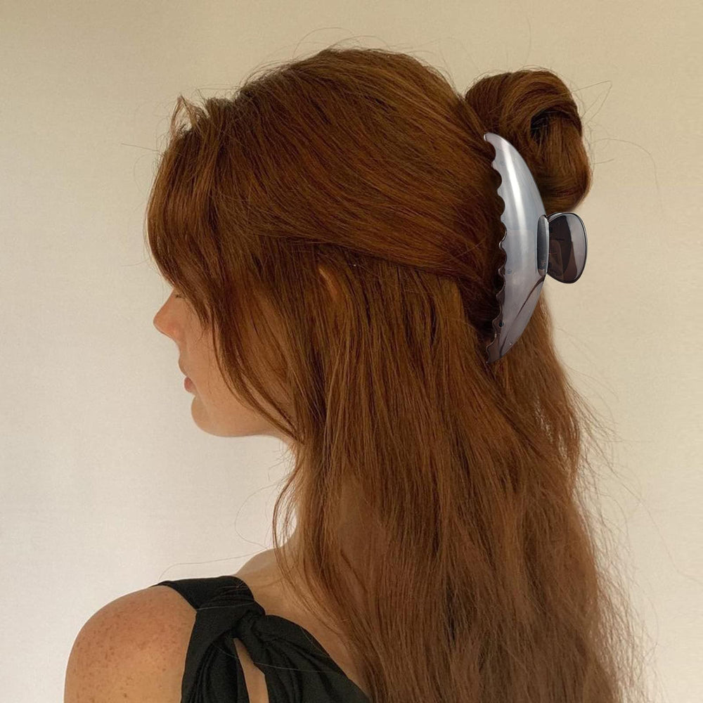 DMJHJY rounded-edge clip offers comfortable use and smooth hair movement throughout the day.