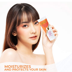 DML Daily Facial Moisturizer SPF 25 label highlights broad protection for daily sun exposure.