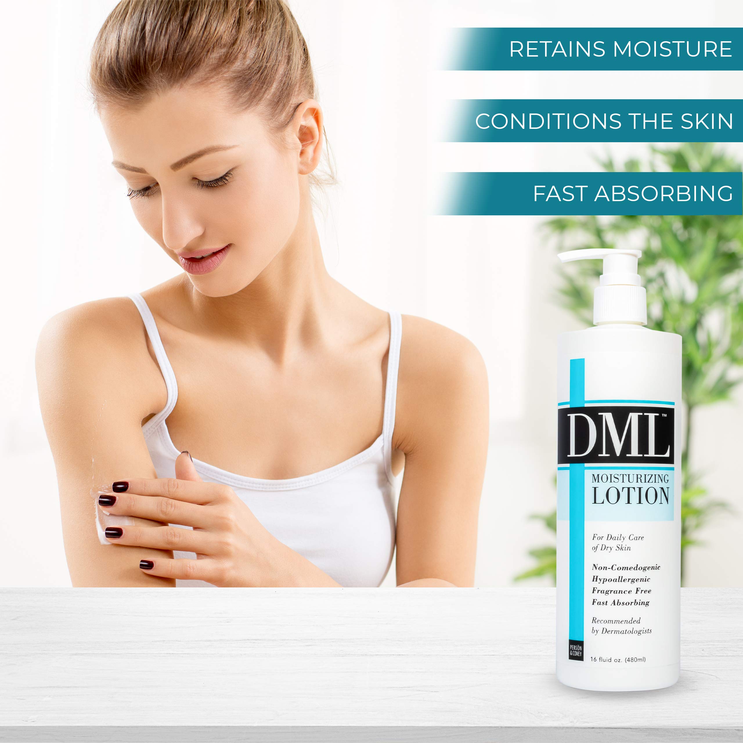 DML Moisturizing Lotion after sun exposure for refreshed, hydrated skin