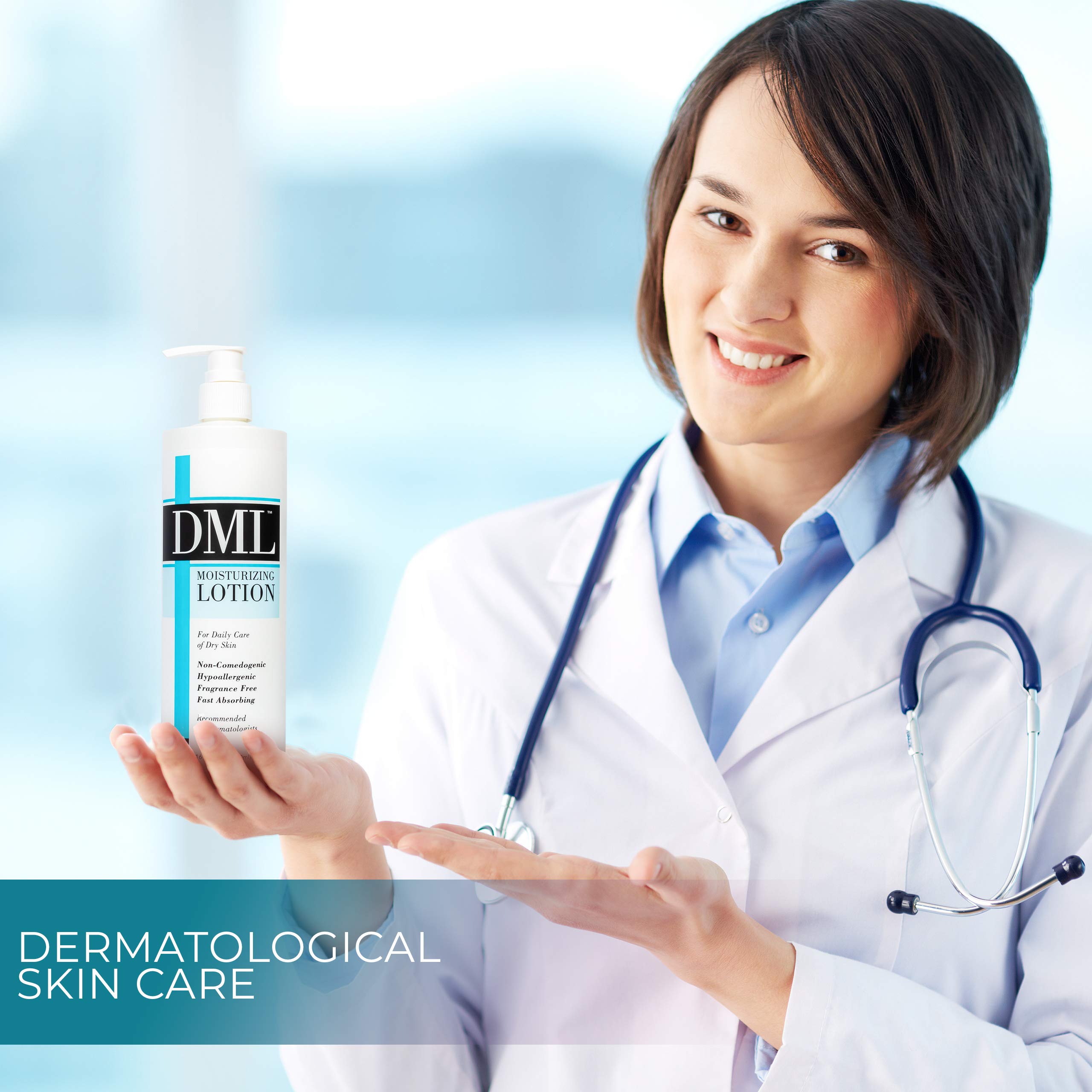 DML Moisturizing Lotion hypoallergenic and fragrance-free for daily use