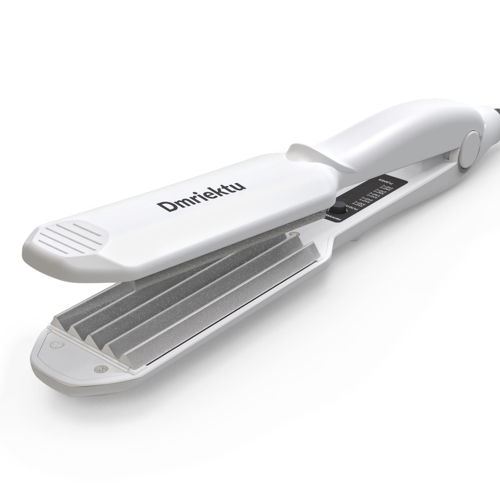 Dmriektu hair crimper demonstrates voluminous 80s-inspired waves for modern looks