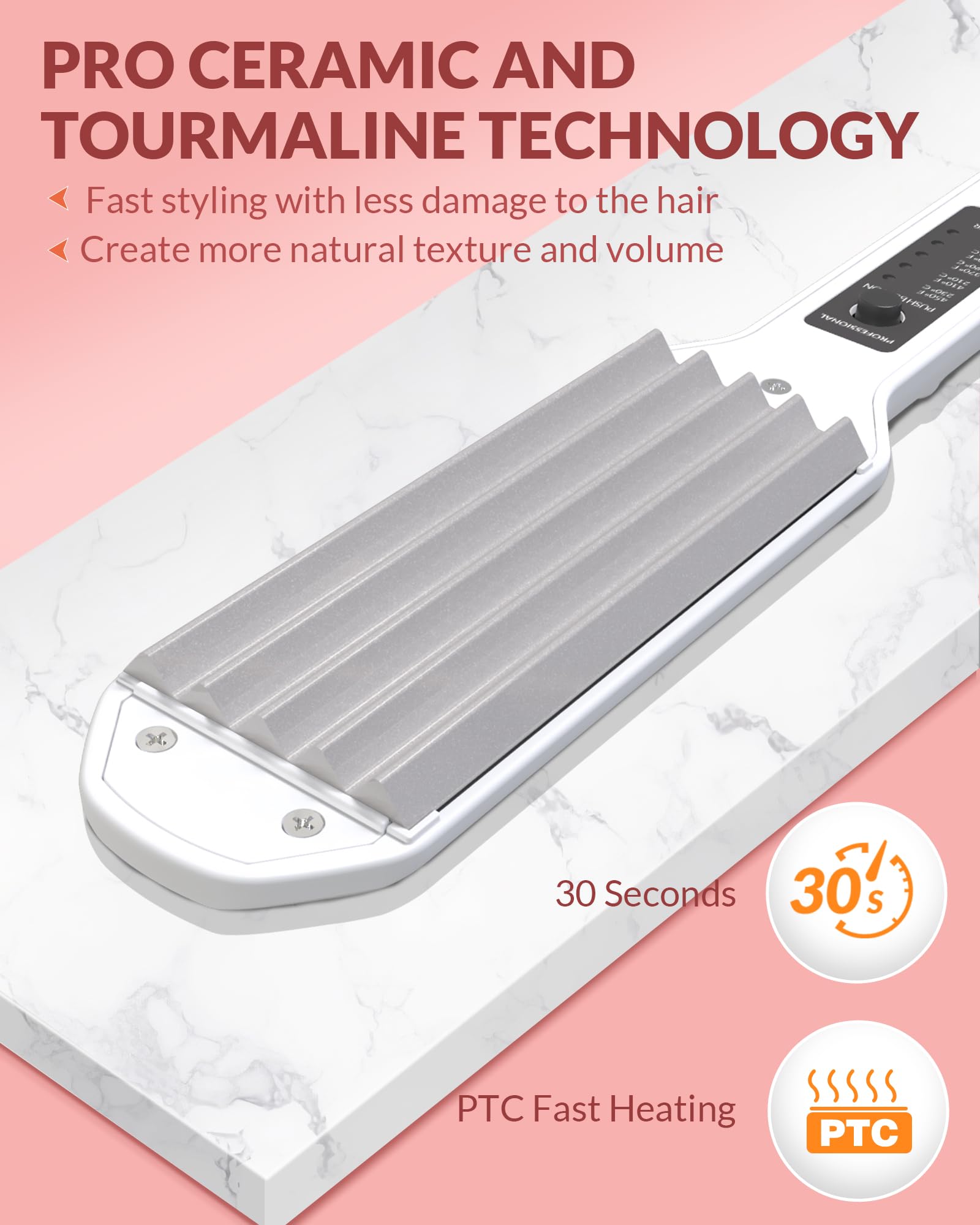 Dmriektu hair tool features auto-off function for peace of mind
