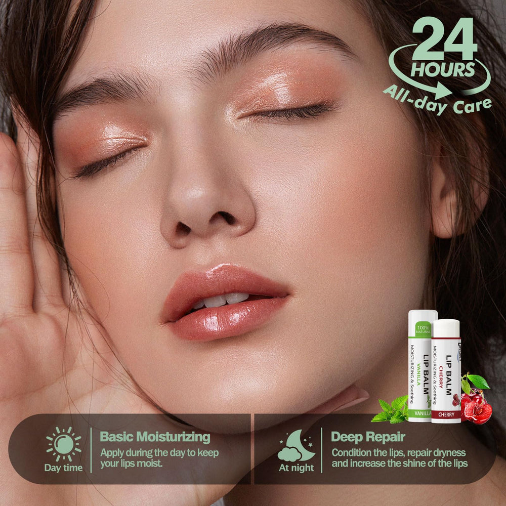 Dmsky mint flavor lip balm refreshing hydration on the go.