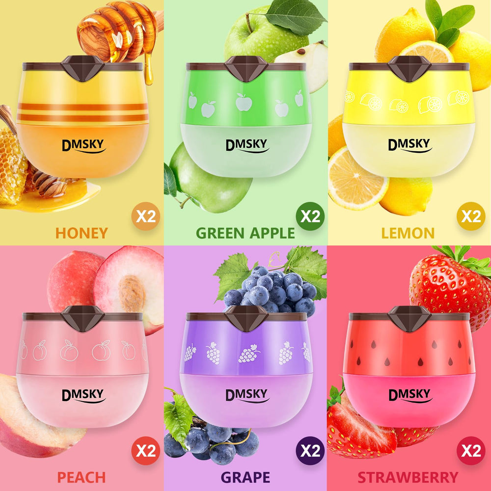 DMSKY Bee Lip Balm Honey Pot overnight applicator for nourished lips by morning.