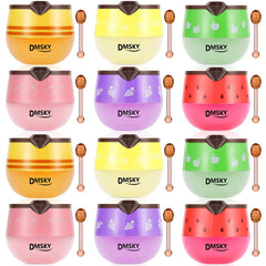 DMSKY Bee Lip Balm Honey Pot packaging showcases premium lip care in a cute diamond pot.