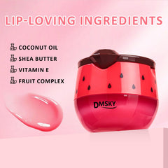 DMSKY Bee Lip Balm honey pot silky texture glides smoothly for daily lip care.