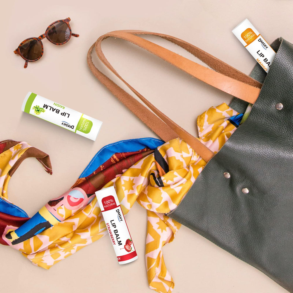 Dmsky lip balm rose flavor adds gentle luxury and moisturizing comfort.