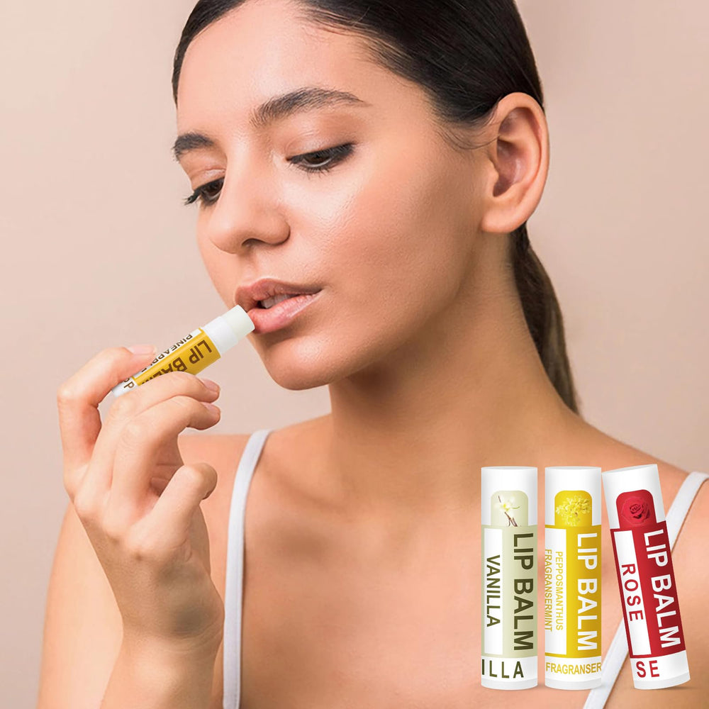 DMSKY lip balm peppermint flavor provides refreshing lip care