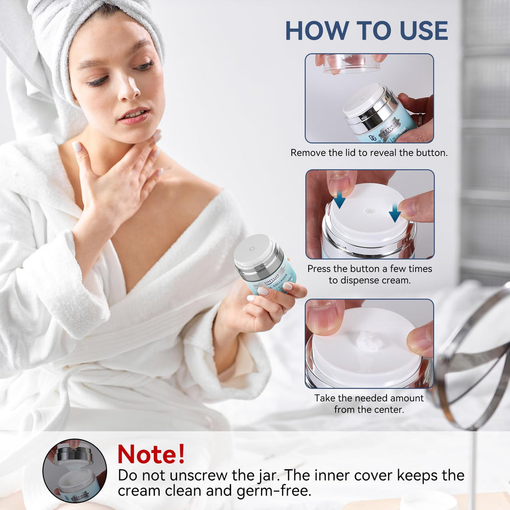 DMYGO crema, tapa interior de presion para mantener frescura