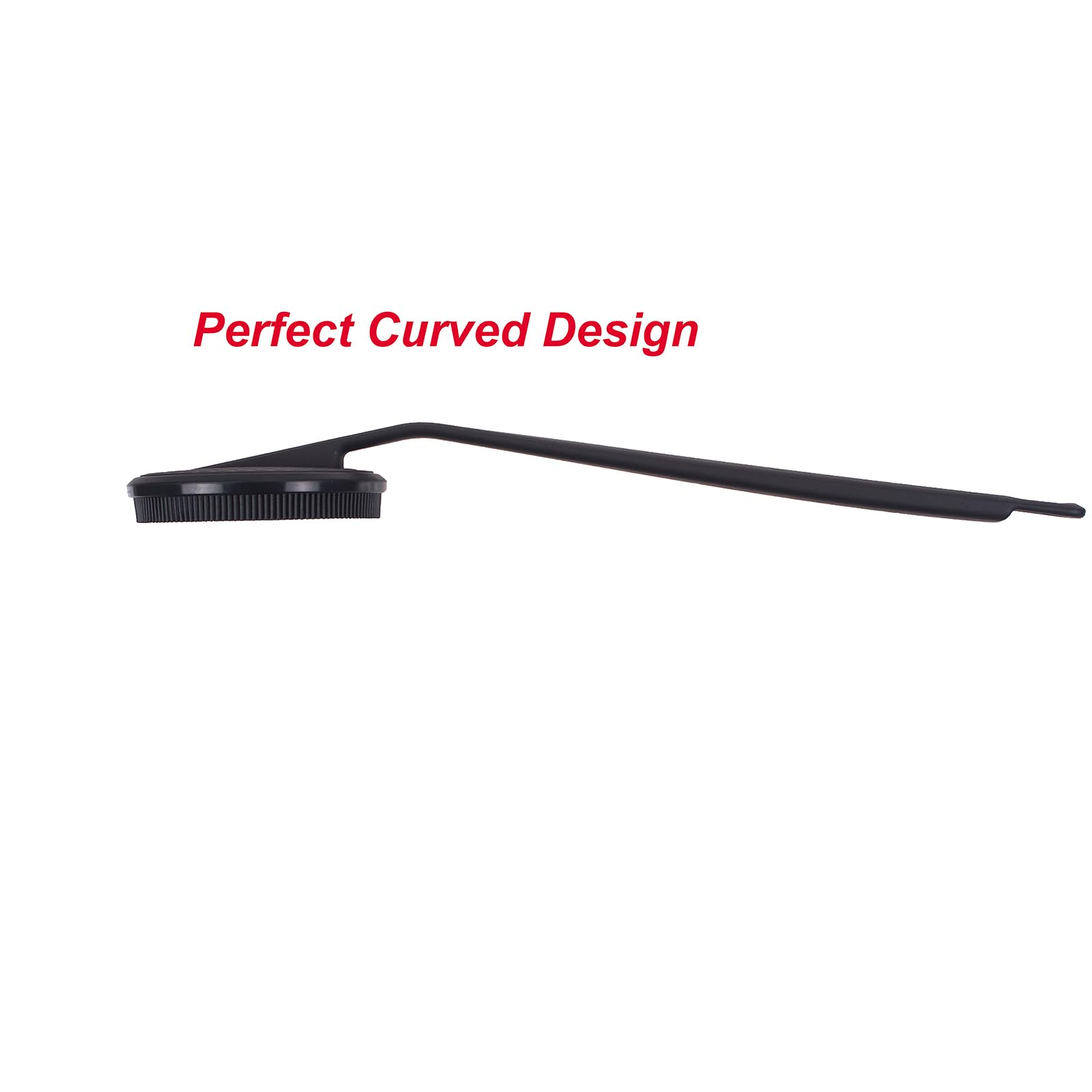 DNC back-scrubber non-slip-handle stays secure under wet conditions.