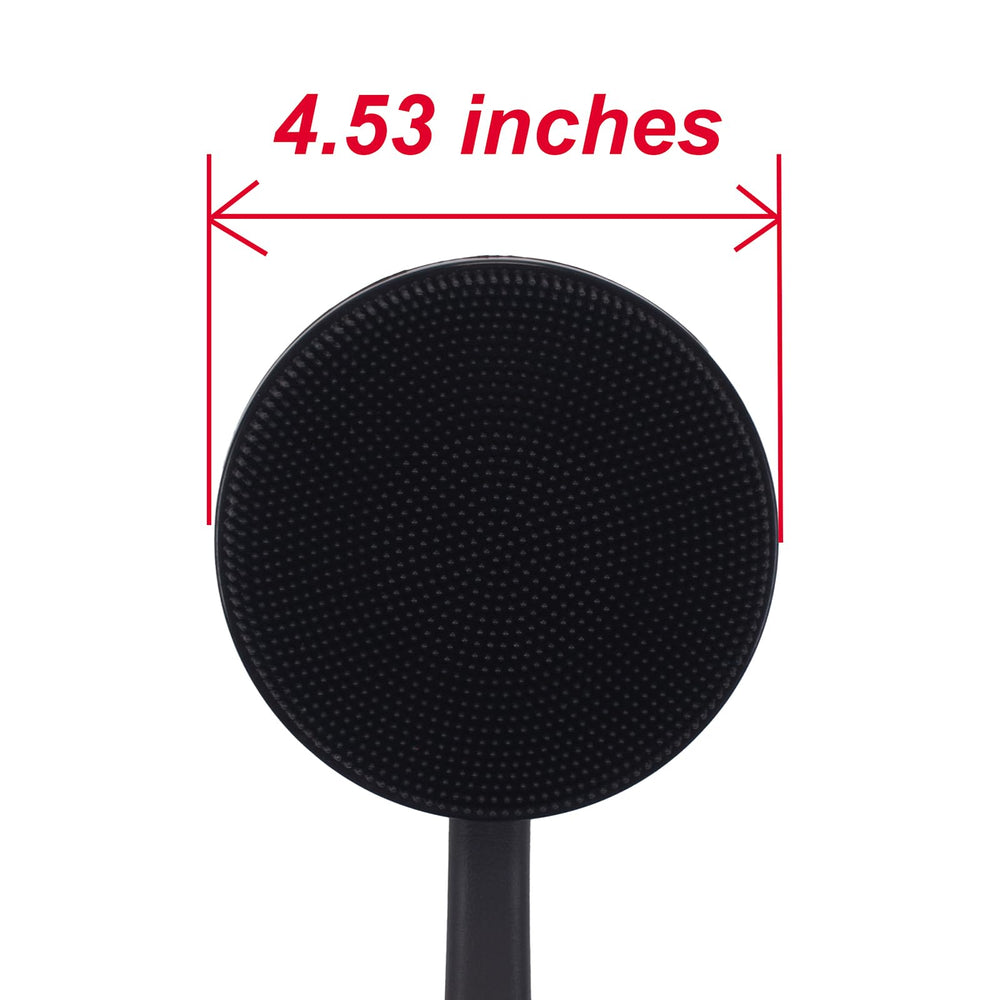 DNC back-scrubber ultra-dense bristles produce rich lather and cleansing.
