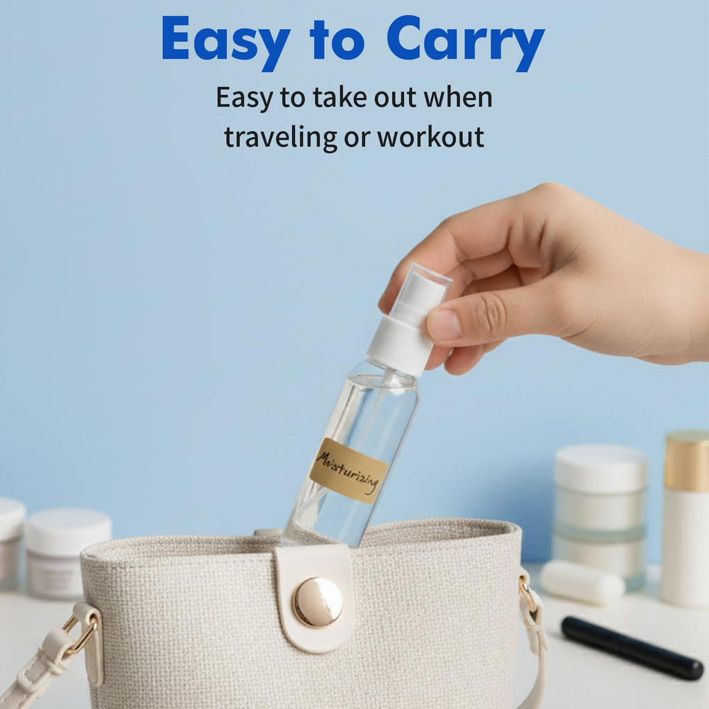 DNSEN 5-pack travel kit with caps and sprayers.