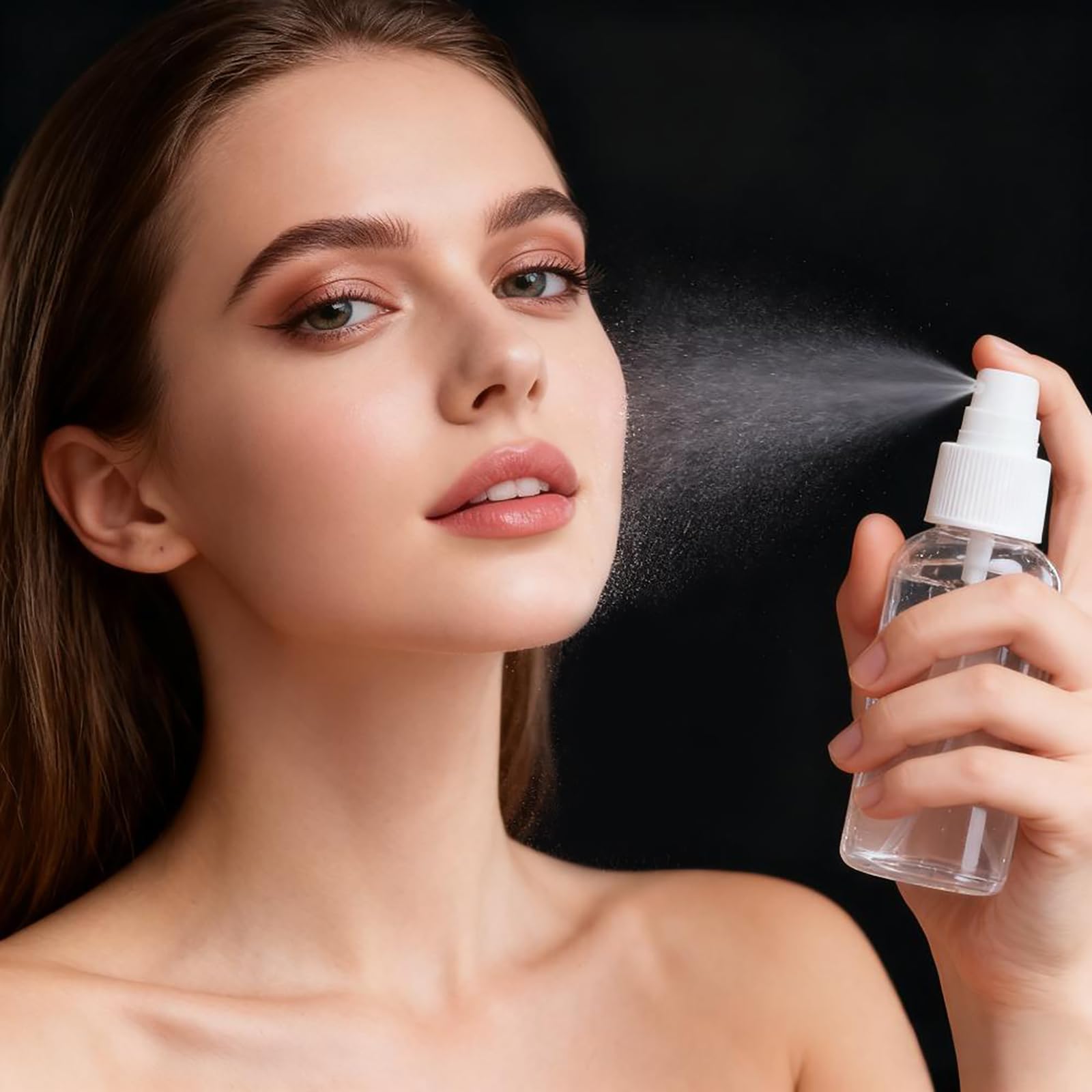 DNSEN fine mist sprayer delivers even spray for skincare and fragrance.