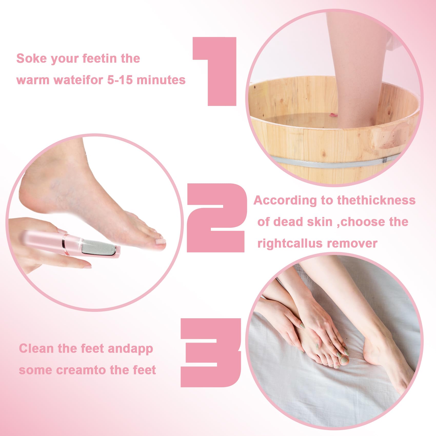 DNXCDM Smooth Pedicure Wand gift-ready packaging suits birthdays and holidays.