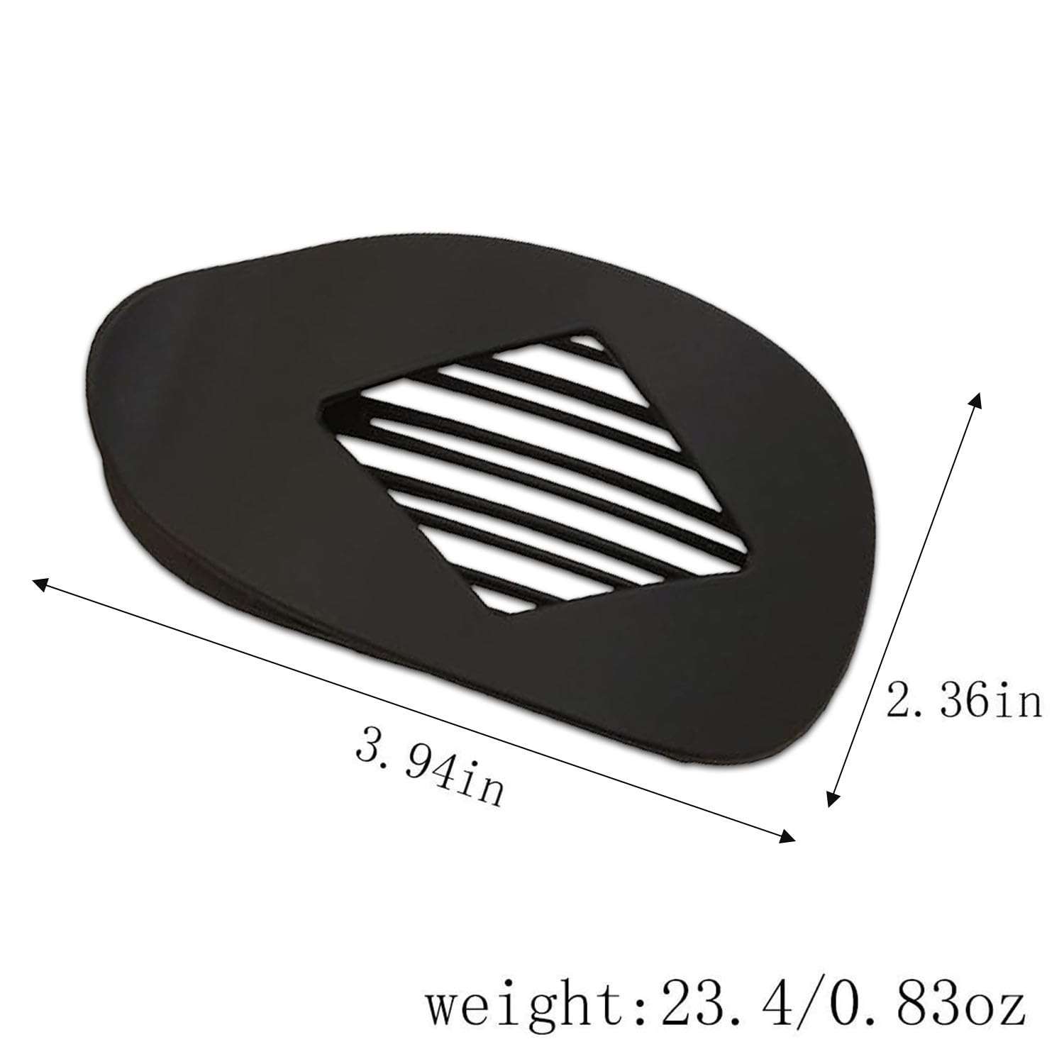 DNZPFU clip size 6×10 cm shown for quick, balanced styling.