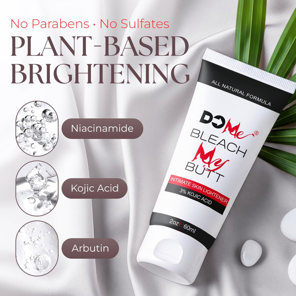 Do Me Intimate Skin Lightening Cream on bikini line area with a natural glow