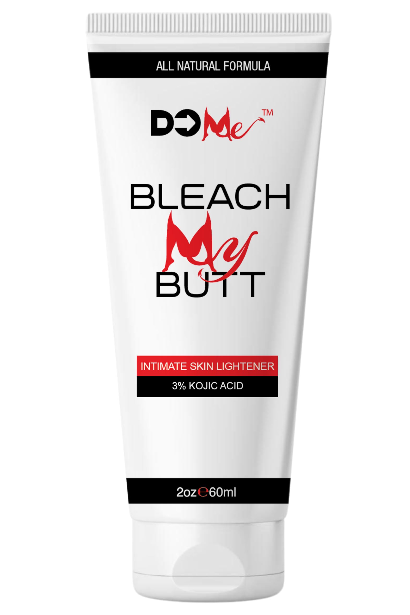 Do Me Intimate Skin Lightening Cream bottle highlighting gentle brightening for sensitive areas