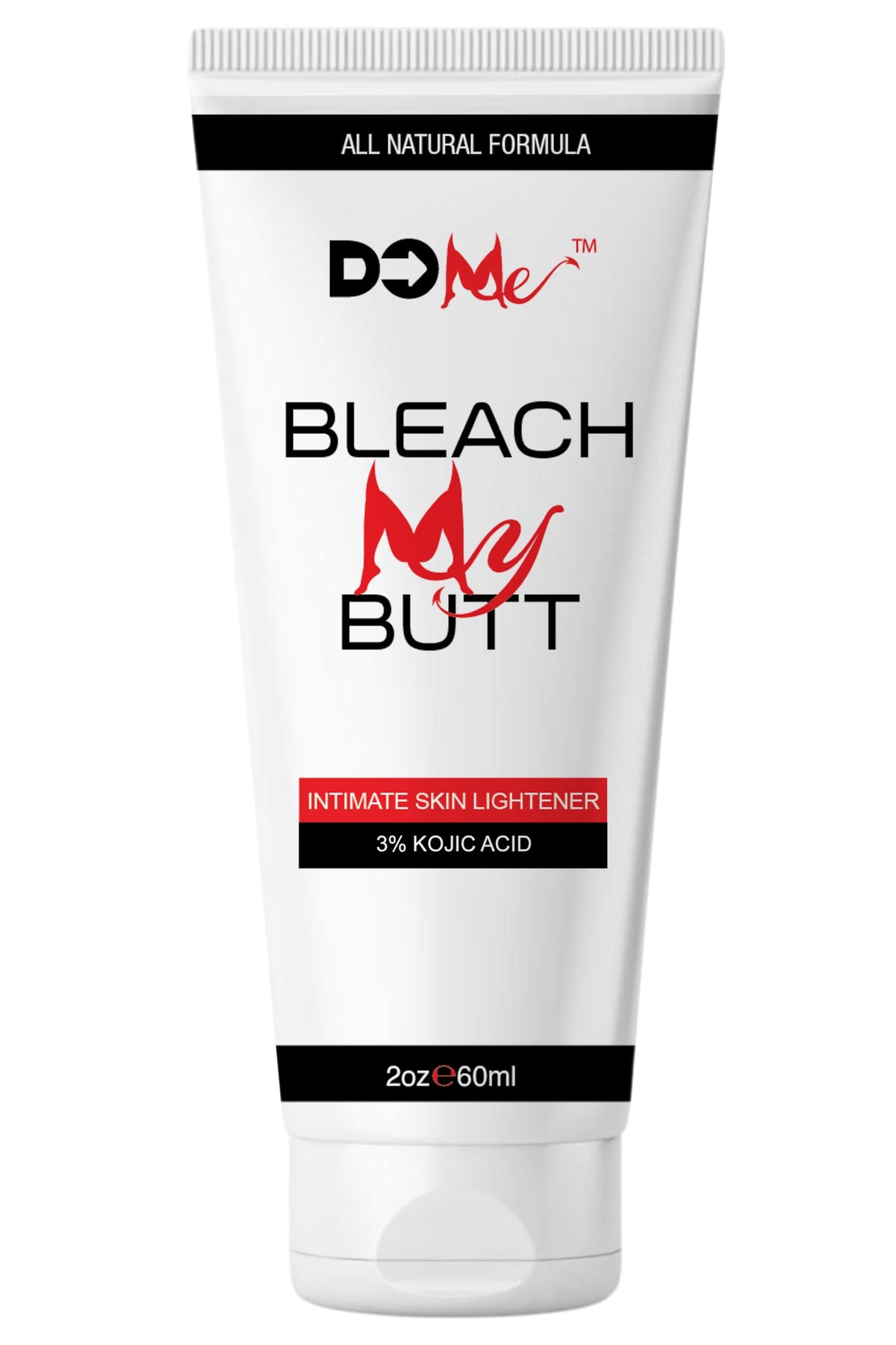 Do Me Intimate Skin Lightening Cream bottle highlighting gentle brightening for sensitive areas