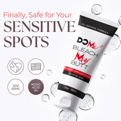 Do Me Intimate Skin Lightening Cream applying to underarm for even tone