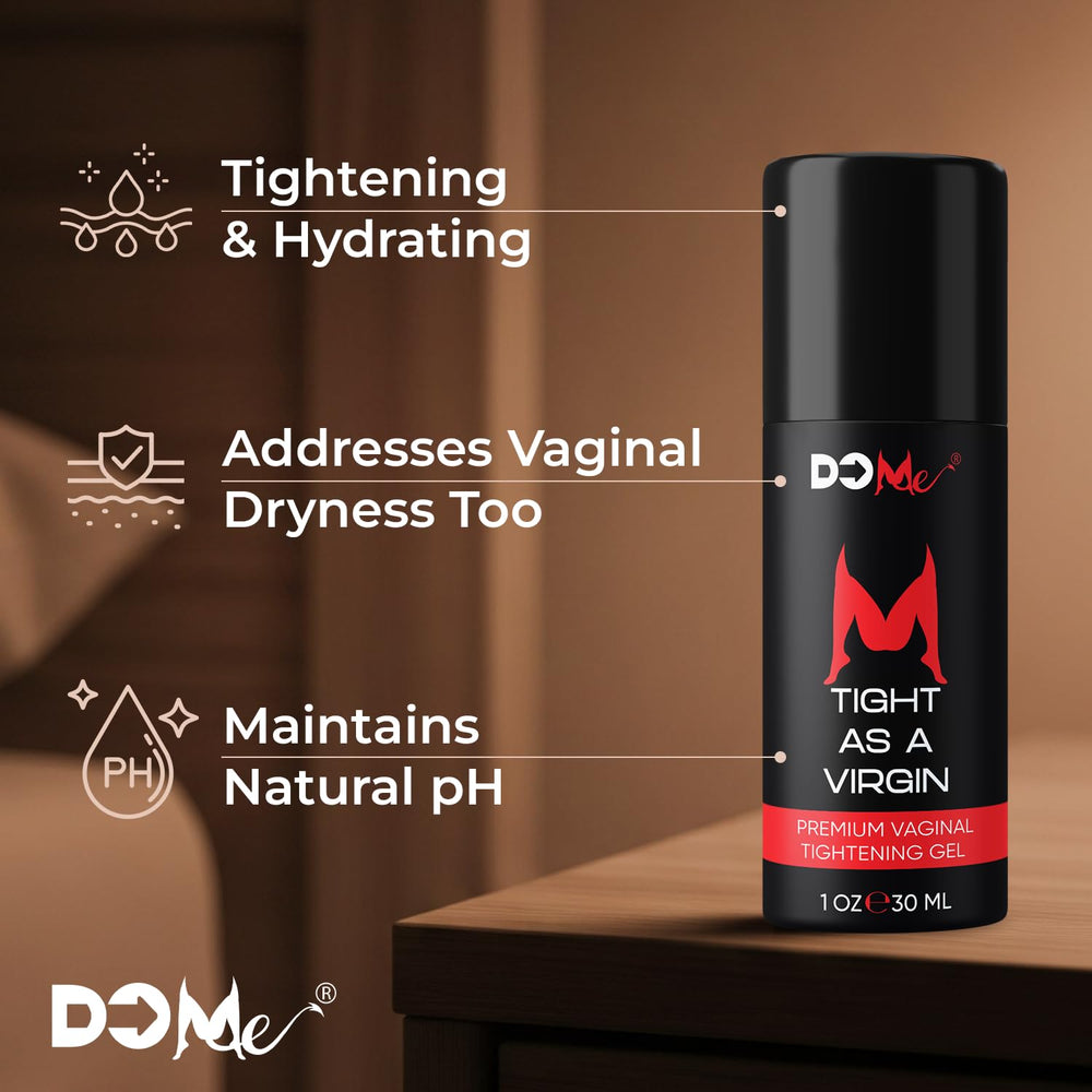 Do Me vaginal tightening cream packaging showing fragrance-free formula for sensitive skin
