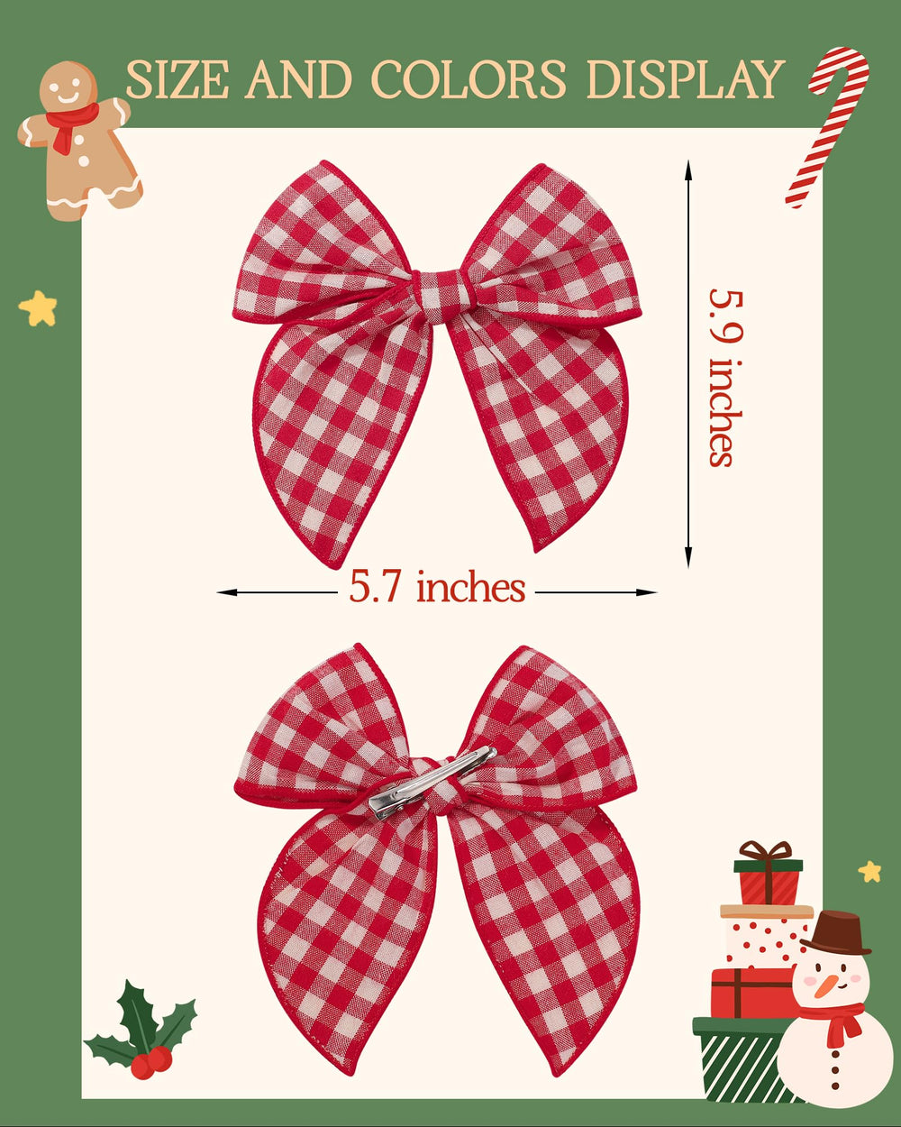 Doboi bows patterns closeup features plaid, star, and solid colors.