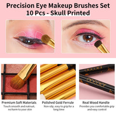 Docolor blending brush with silky bristles for seamless blends