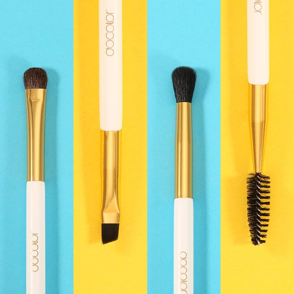 Docolor Duo: cepillo peinador para cejas y pestañas, acabado pulido.