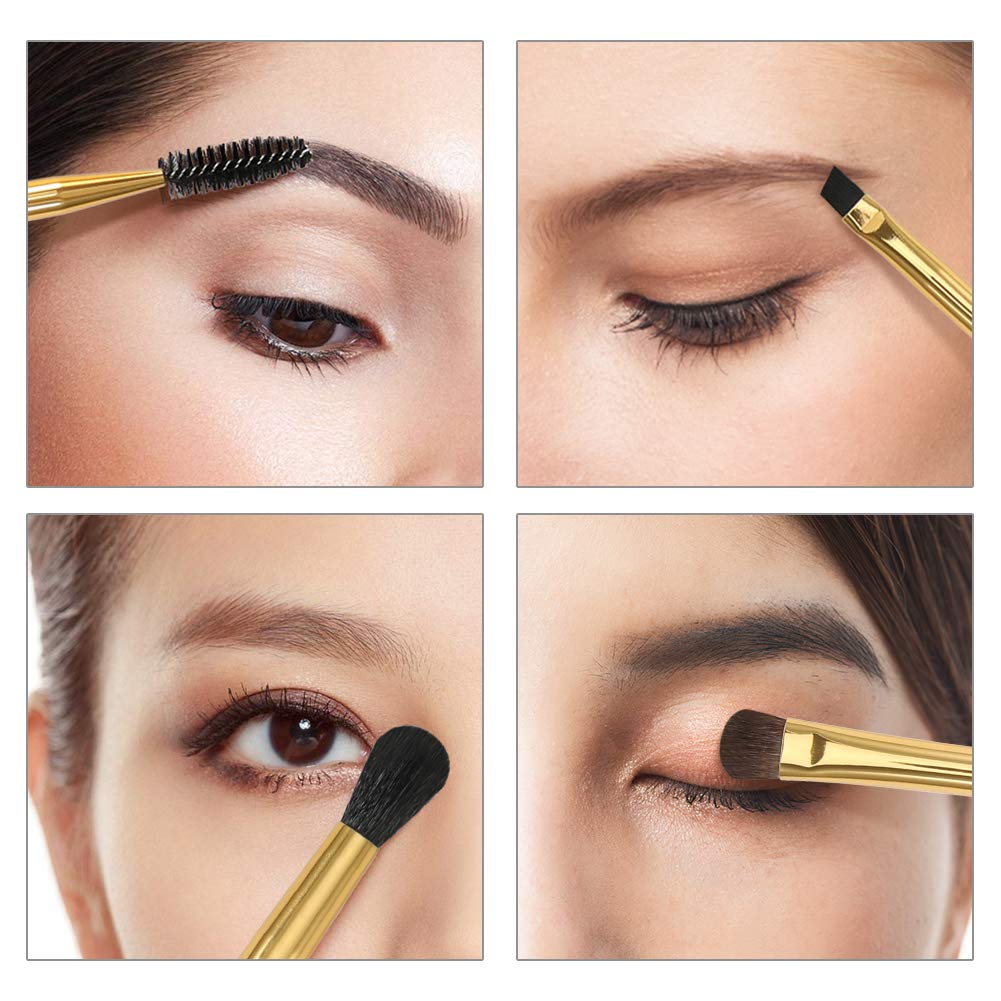Docolor Duo: cepillo para sombras de ojos, difuminado suave.